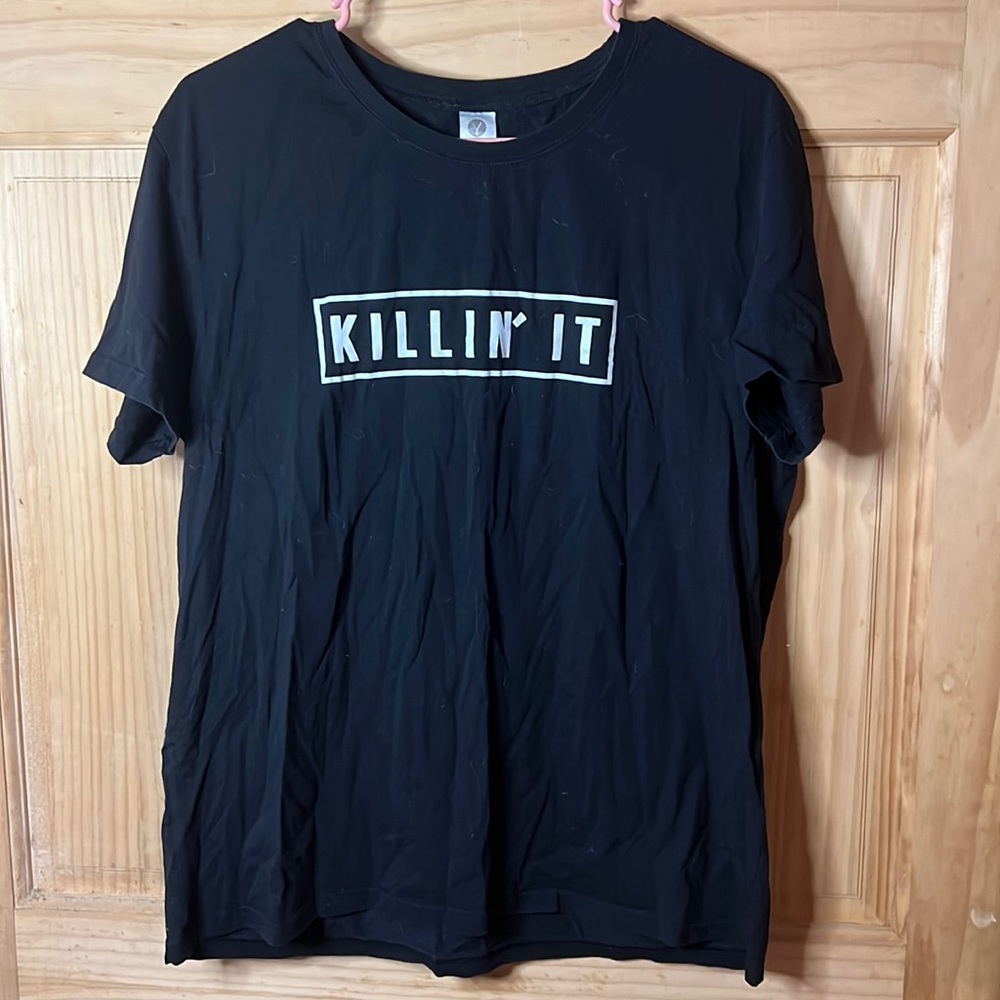 *LAST CHANCE! Donating 4/7* Black Workout Tee